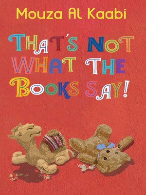 cover image of That's Not What The Books Say!